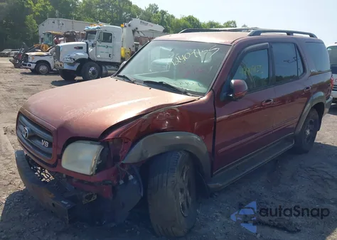 2003 Toyota Sequoia Sr5 V8 из США, поврежденный, VIN 5TDBT44A43S173029